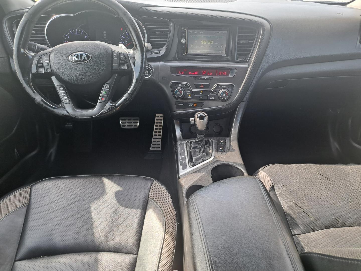 2013 Black /BLACK Kia Optima (5XXGR4A6XDG) , AUTOMATIC transmission, located at 1181 Aurora Rd, Melbourne, FL, 32935, (321) 241-1100, 28.132914, -80.639175 - Photo#4